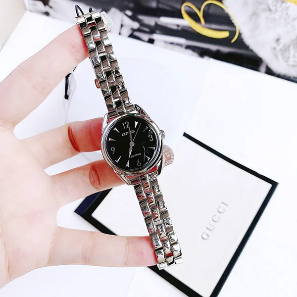 Đồng Hồ Nữ Citizen Eco-Drive EM0680-70E Màu Đen Bạc - Đồng hồ - Vua Hàng Hiệu