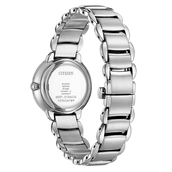 Đồng Hồ Nữ Citizen Eco-Drive EM0920-86L Màu Xanh Bạc
