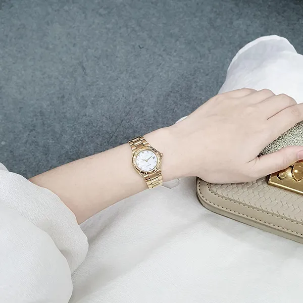 Đồng Hồ Nữ Citizen Eco-Drive EW1532-61D Màu Trắng Vàng - Đồng hồ - Vua Hàng Hiệu