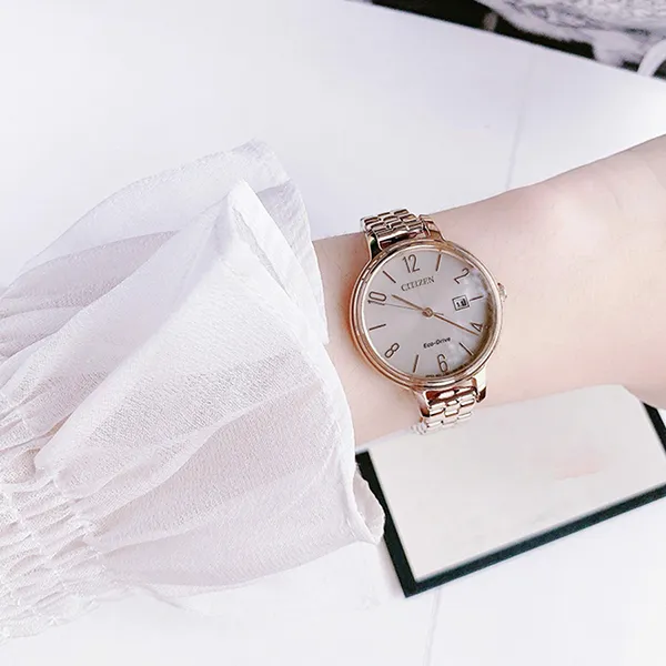 Đồng Hồ Nữ Citizen Eco-Drive EW2443-55X Màu Vàng Hồng - Đồng hồ - Vua Hàng Hiệu