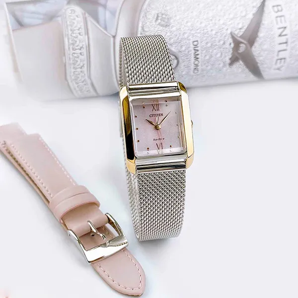 Đồng Hồ Nữ Citizen Eco-Drive EW5596-66X Màu Hồng Bạc - Đồng hồ - Vua Hàng Hiệu