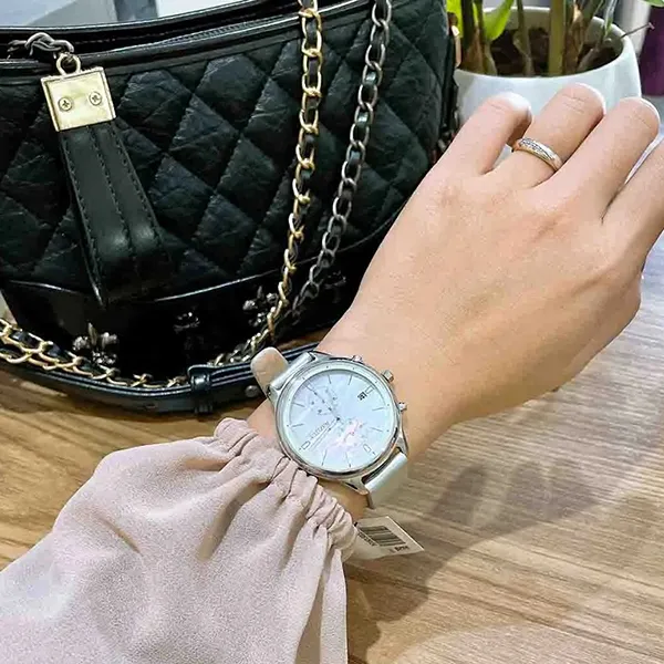 Đồng Hồ Nữ Citizen Eco-Drive FB2000-03D Màu Bạc