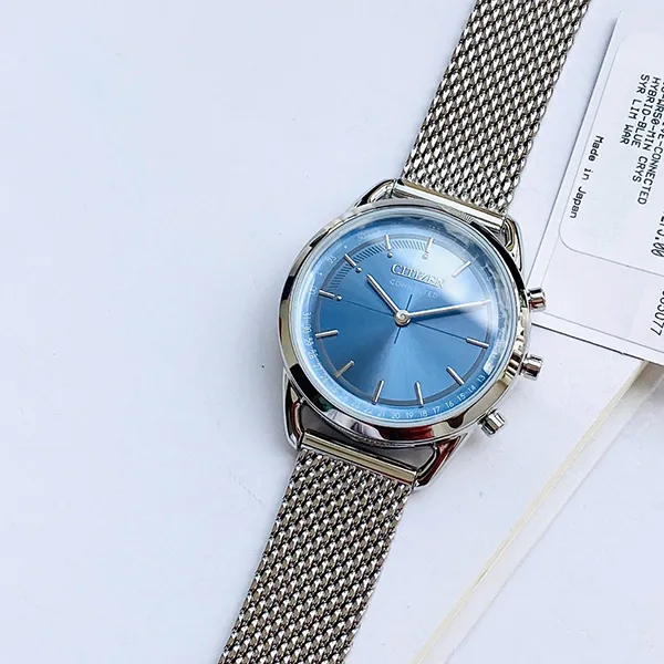 Đồng Hồ Nữ Citizen Eco-Drive HX0000-59L Màu Xanh Bạc