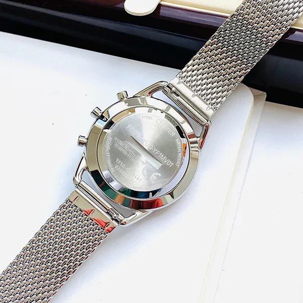 Đồng Hồ Nữ Citizen Eco-Drive HX0000-59L Màu Xanh Bạc