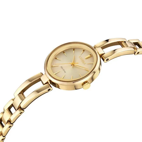 Đồng Hồ Nữ Citizen Eco Drive Watch EM0638-50P Màu Vàng Gold