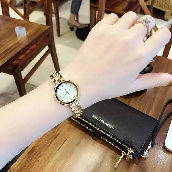 Đồng Hồ Nữ Citizen Eco Drive Watch EM0638-50P Màu Vàng Gold