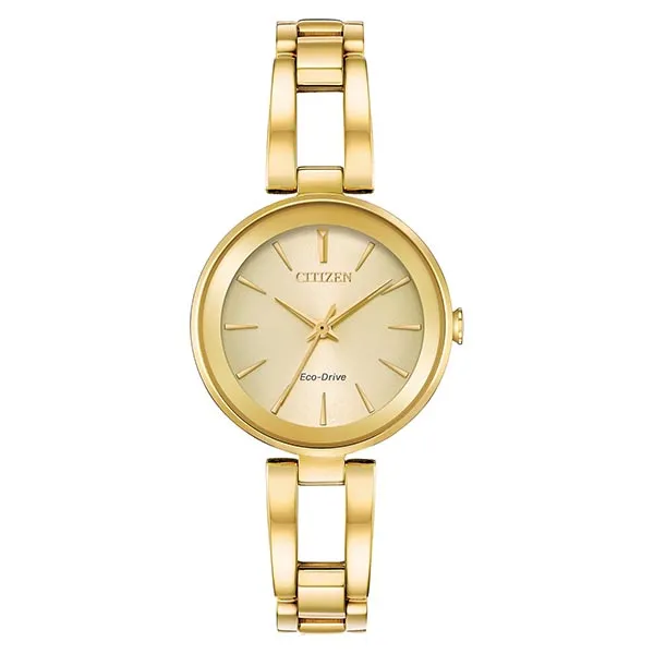 Đồng Hồ Nữ Citizen Eco Drive Watch EM0638-50P Màu Vàng Gold