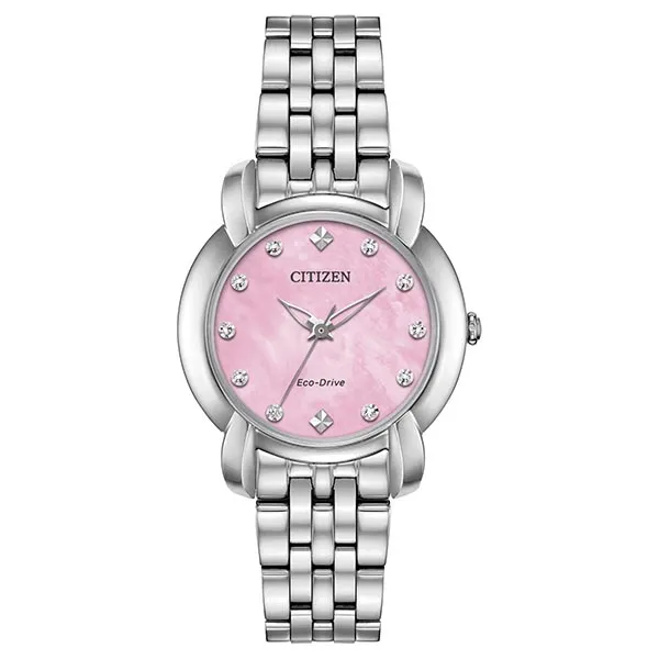 Đồng Hồ Nữ Citizen Eco-Drive EM0710-54Y Màu Hồng Bạc