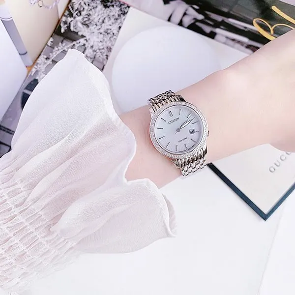 Đồng Hồ Nữ Citizen Eco-Drive EW2280-58D Màu Bạc