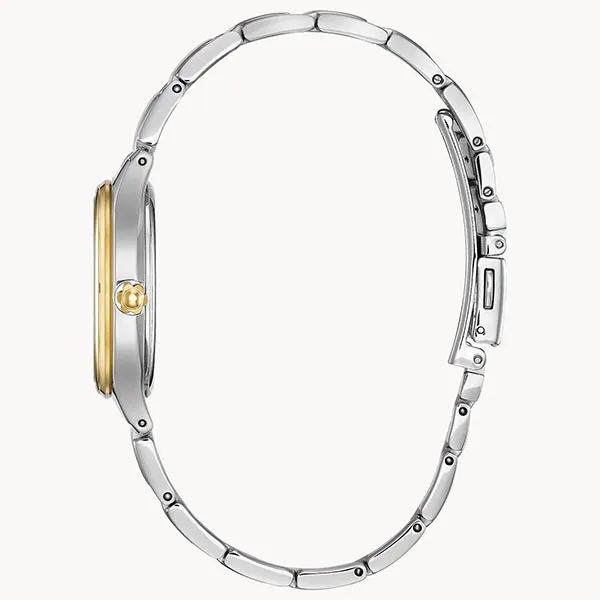 Đồng Hồ Nữ Citizen Eco Drive Watch FE2104-50A Màu Vàng Bạc