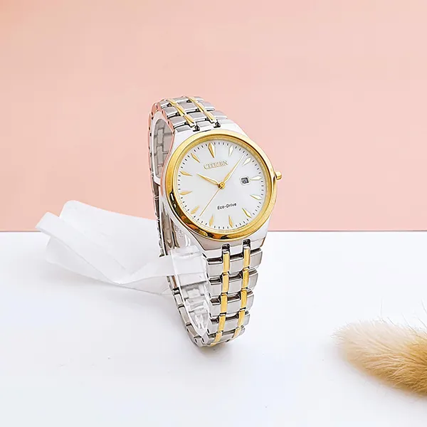 Đồng Hồ Nữ Citizen EW2494-54A Màu Bạc Vàng