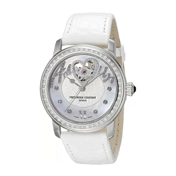 Đồng Hồ Nữ Frederique Constant FC-310SQ2PD6 Amour Heart Beat Limited 34mm Màu Trắng - Đồng hồ - Vua Hàng Hiệu