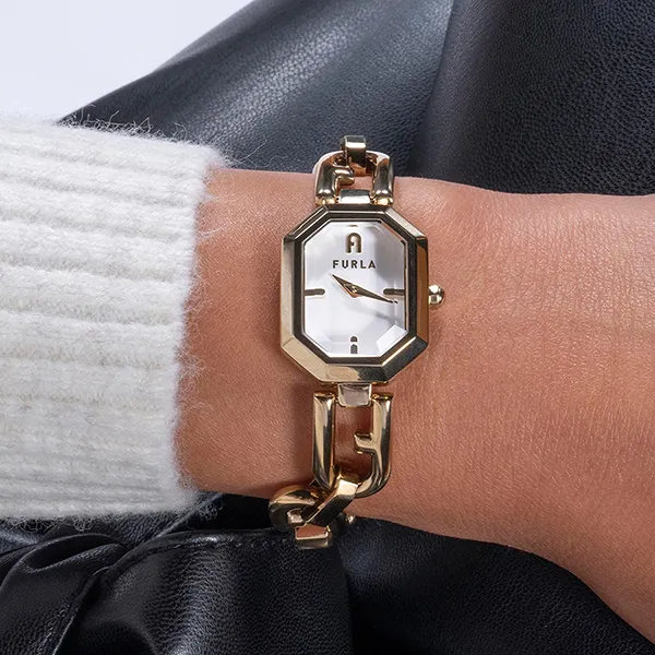 Đồng Hồ Nữ Furla Watch FU151M055-F11 Màu Vàng Gold - Đồng hồ - Vua Hàng Hiệu