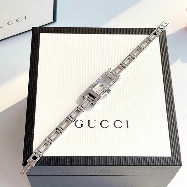 Đồng Hồ Nữ Gucci 3900L Serri Màu Bạc