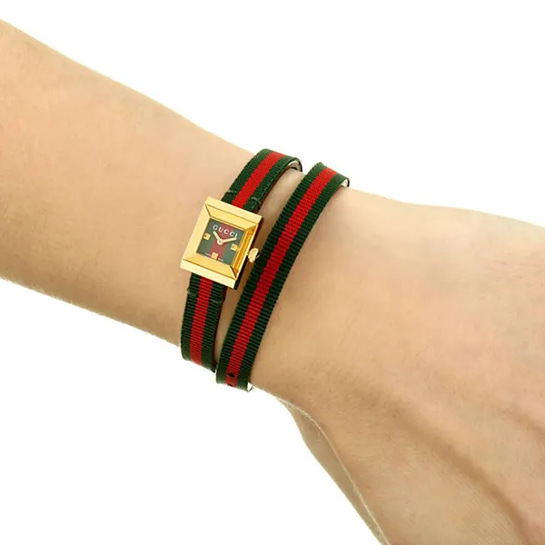 Đồng Hồ Nữ Gucci G-Frame Square Watch YA128527 Phối Màu