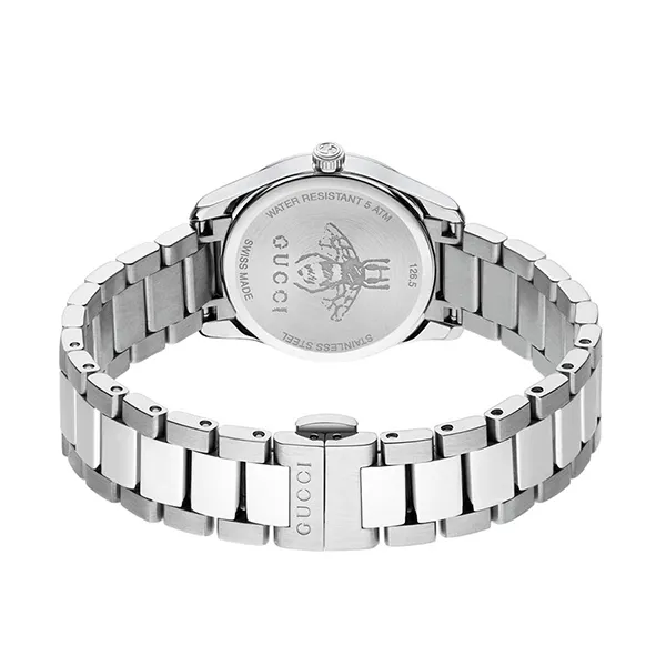 Đồng Hồ Nữ Gucci G-Timeless Quartz Watch YA126542 27mm Màu Bạc