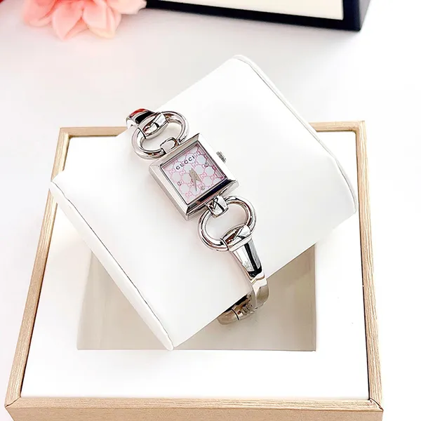 Đồng Hồ Nữ Gucci GG Tornabuoni Diamond Màu Bạc