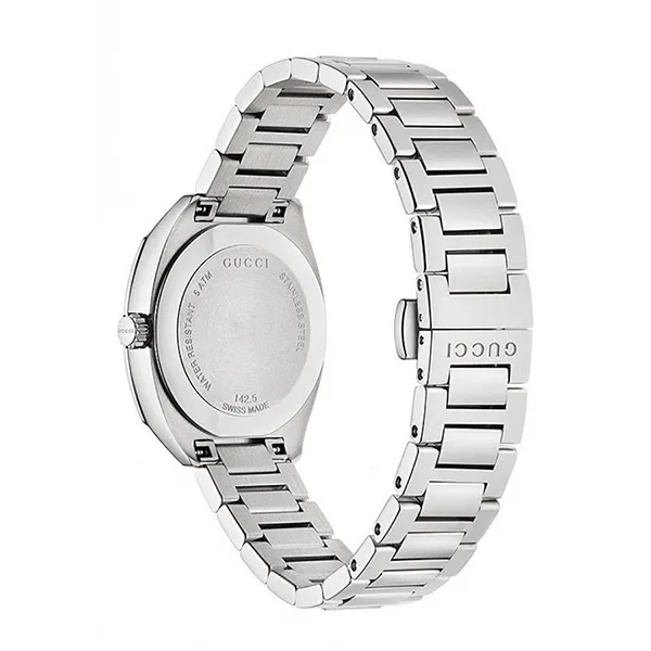 Đồng Hồ Nữ Gucci GG2570 Watch YA142502 Màu Bạc