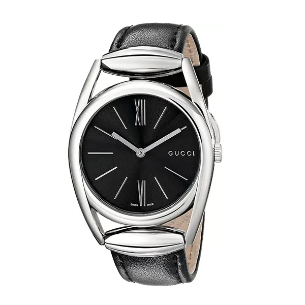 Đồng Hồ Nữ Gucci Horsebit Leather Watch YA139401 Màu Đen