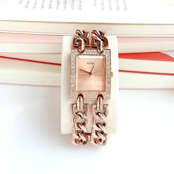 Đồng Hồ Nữ Guess Brilliance on Links Women’s U0072L3 Màu Vàng Hồng