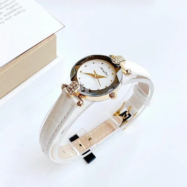 Đồng Hồ Nữ Mathey Tissot Women's Pyramide White Dial Watch P311M Màu Trắng