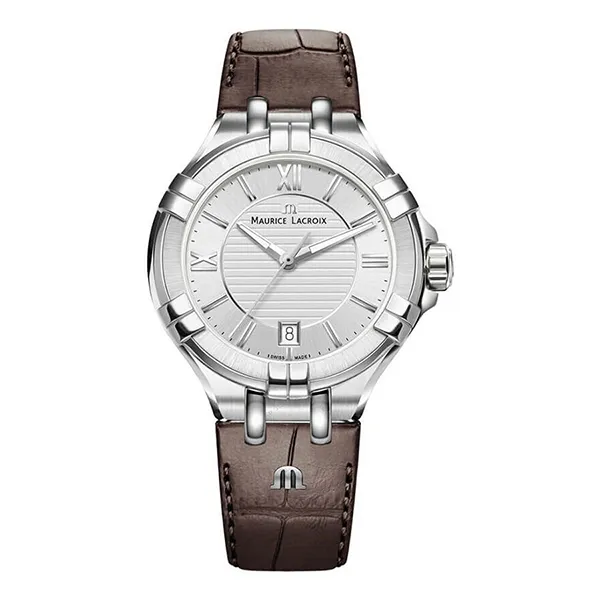 Đồng Hồ Nữ Maurice Lacroix Aikon 35mm AI1006-SS001-130-1 Màu Nâu Bạc - Đồng hồ - Vua Hàng Hiệu