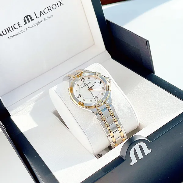 Đồng Hồ Nữ Maurice Lacroix Aikon Size 30mm Màu Vàng Bạc - Đồng hồ - Vua Hàng Hiệu