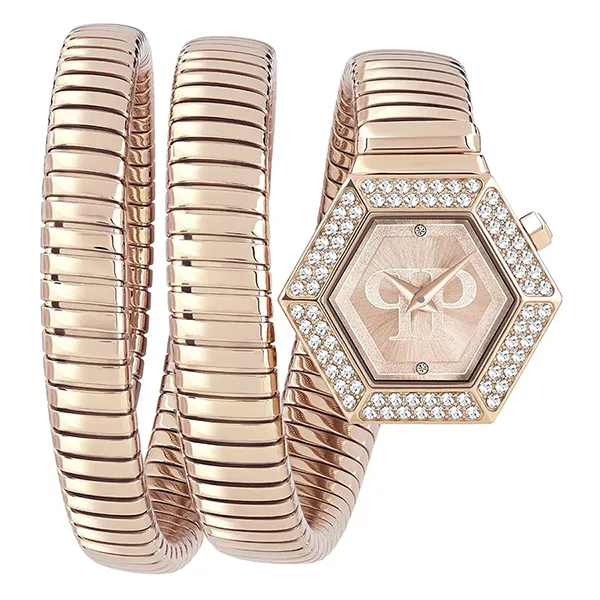 Đồng Hồ Nữ Philipp Plein PWZAA0523 Màu Vàng Hồng