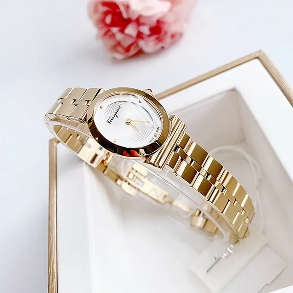 Đồng Hồ Nữ Salvatore Ferragamo Miroir Size 19mm Màu Vàng - Đồng hồ - Vua Hàng Hiệu