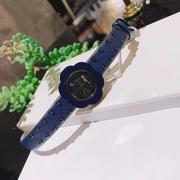Đồng Hồ Nữ Salvatore Ferragamo SFCR00318 Fiore Watch Màu Xanh Navy
