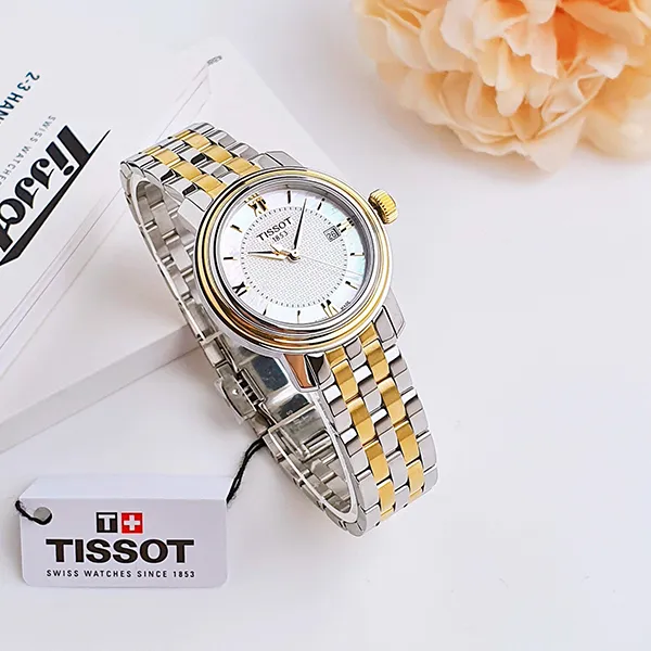 Đồng Hồ Nữ Tissot Bridgeport T097.010.22.118.00 Màu Bạc Vàng