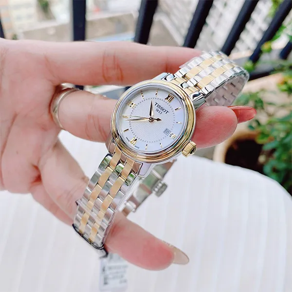 Đồng Hồ Nữ Tissot Bridgeport T097.010.22.118.00 Màu Bạc Vàng