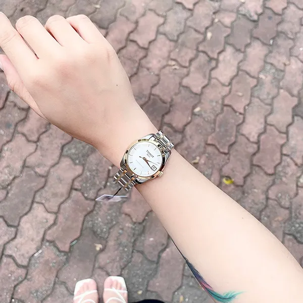 Đồng Hồ Nữ Tissot Couturier Powermatic 80 T035.207.22.031.00 Màu Bạc