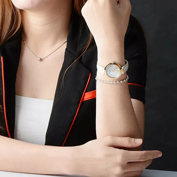 Đồng Hồ Nữ Tissot Flamingo T094.210.26.111.01 Màu Vàng Trắng