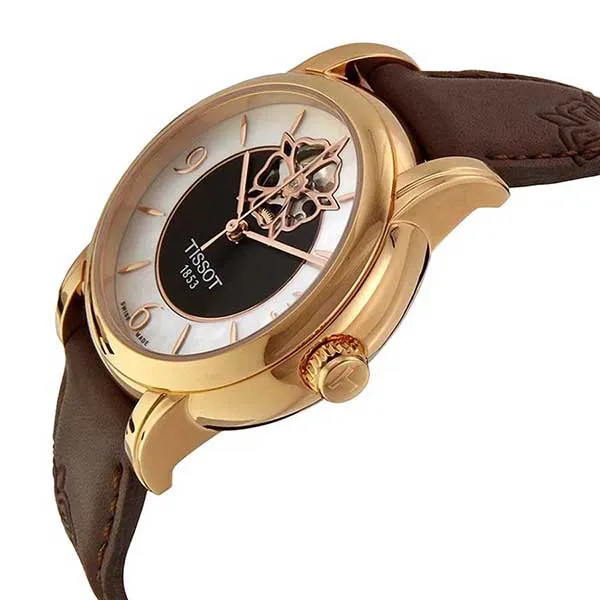 Đồng Hồ Nữ Tissot Lady Heart T050.207.37.117.04 Màu Nâu Vàng - Đồng hồ - Vua Hàng Hiệu