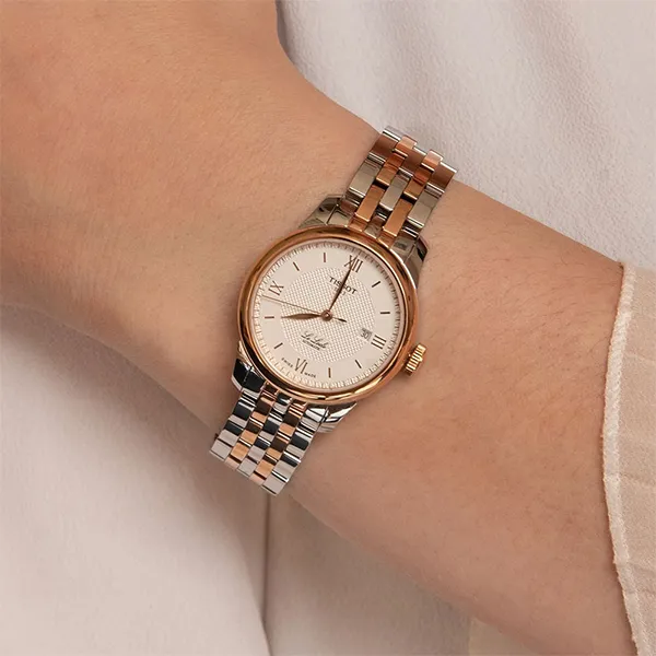 Đồng Hồ Nữ Tissot Le Locle Automatic Lady T006.207.22.038.00 Màu Bạc Vàng