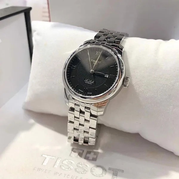 Đồng Hồ Nữ Tissot Le Locle T006.207.11.058.00 Màu Bạc Đen