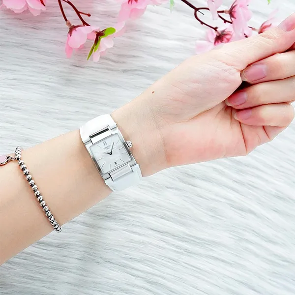Đồng Hồ Nữ Tissot T-Collection T090.310.16.111.01 Màu Trắng Bạc