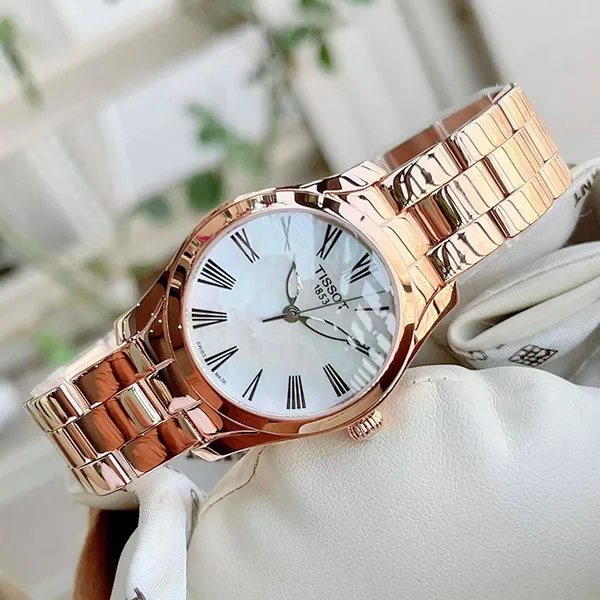 Đồng Hồ Nữ Tissot T-Wave T112.210.33.113.00 Màu Vàng Hồng