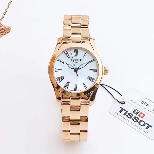Đồng Hồ Nữ Tissot T-Wave T112.210.33.113.00 Màu Vàng Hồng
