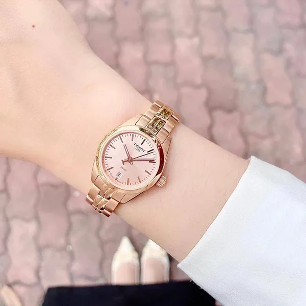 Đồng Hồ Nữ Tissot T101.010.33.451.00 Màu Vàng Hồng