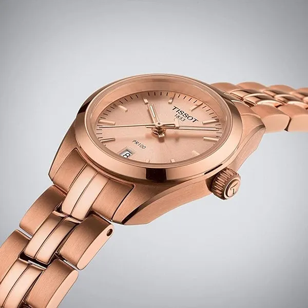 Đồng Hồ Nữ Tissot T101.010.33.451.00 Màu Vàng Hồng