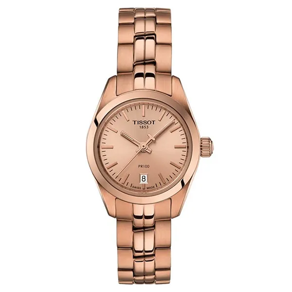 Đồng Hồ Nữ Tissot T101.010.33.451.00 Màu Vàng Hồng
