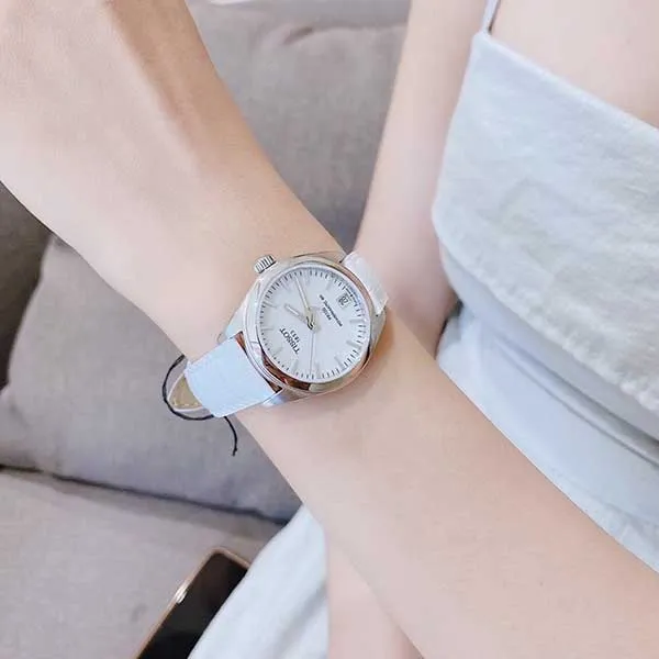 Đồng Hồ Nữ Tissot T101.207.16.111.00 Màu Trắng - Đồng hồ - Vua Hàng Hiệu
