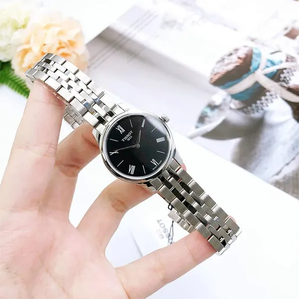 Đồng Hồ Nữ Tissot Tradition T063.209.11.058.00 Màu Bạc Đen - Đồng hồ - Vua Hàng Hiệu