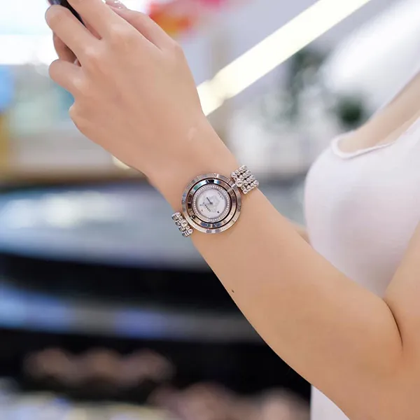Đồng Hồ Nữ Versace Eon Diamond Watch 39mm VQT070015 Màu Bạc - Đồng hồ - Vua Hàng Hiệu