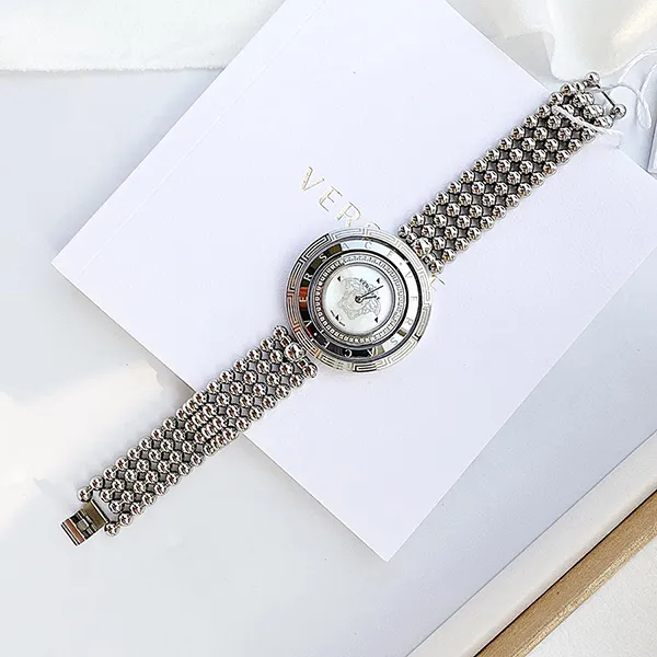 Đồng Hồ Nữ Versace Eon Diamond Watch 39mm VQT070015 Màu Bạc - Đồng hồ - Vua Hàng Hiệu