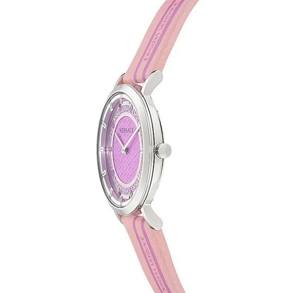 Đồng Hồ Nữ Versace New Generation Quartz Watch VE3M00122 Màu Hồng Tím