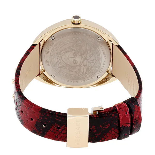 Đồng Hồ Nữ Versace Shadov Quartz Red Dial Watch VEBM00918 Màu Đỏ