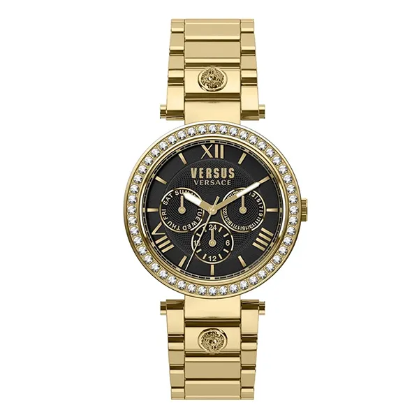 Đồng Hồ Nữ Versace Versus Camden Market Crysta Bracelet Watch VSPCA5121 Màu Vàng Gold